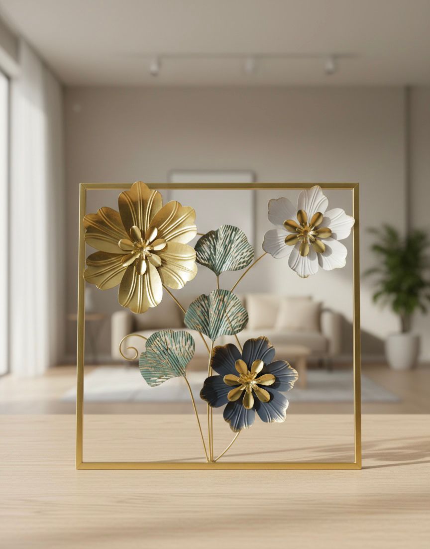 METAL MOTIVE WALL DECOR