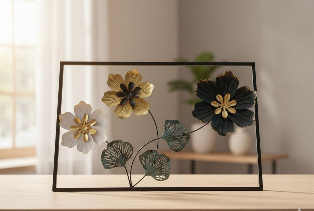 METAL MOTIVE WALL DECOR