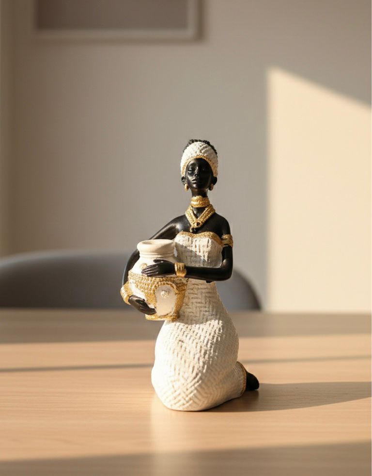 DECORATIVE RESIN FIGURINE