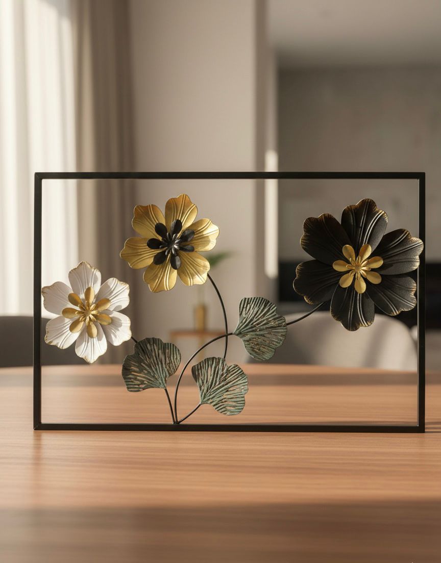 METAL MOTIVE WALL DECOR