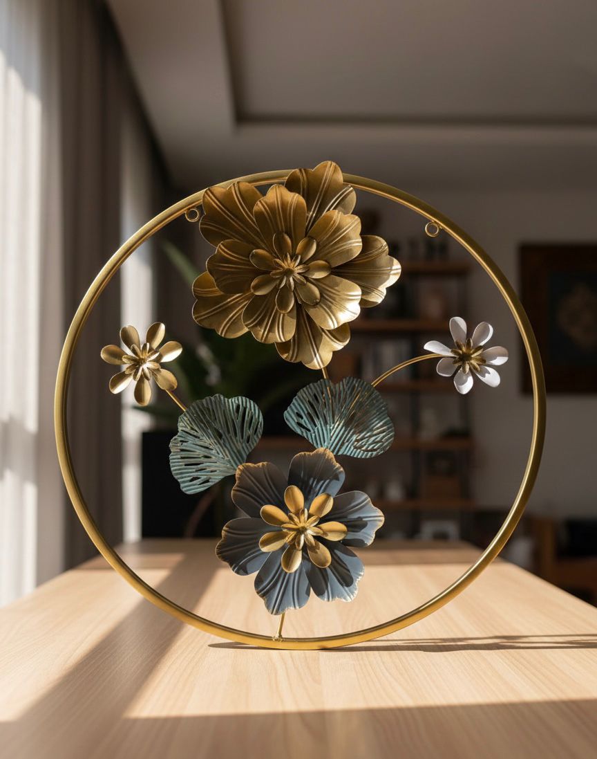 METAL MOTIVE WALL DECOR